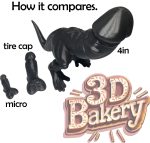 Dino Dick Dickasaurus Rex - Penis Bachelorette Party - Funny White Elephant Gifts - Penis Dino Dick Gag Gift - Dinosaur Figure - Penis Prank [Individual Listing] - Image 3