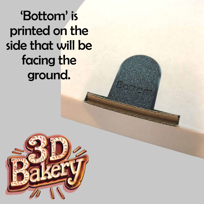 Corrugated Cardboard Open Top Storage Parts Bin Box Fixers (Stop Them From Opening!) 2-Pack - Image 4