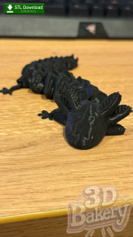 Articulated Axolotl [STL File Download]