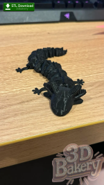 Articulated Axolotl [STL File Download] - Image 2