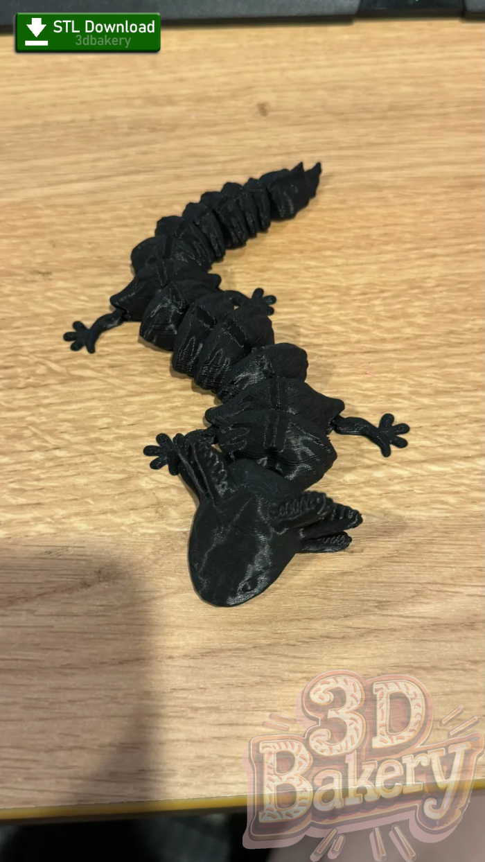 Articulated Axolotl [STL File Download] - Image 3