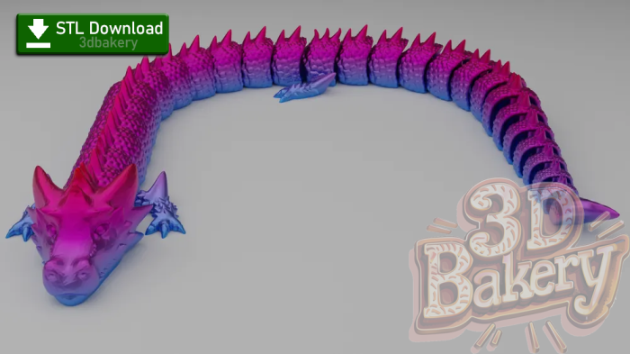 Articulated Dragon [STL File Download] - Image 2