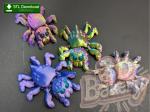 Articulated Jumping Spider [STL File Download]