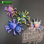 Articulated Jumping Spider [STL File Download] - Image 2