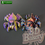 Articulated Jumping Spider [STL File Download] - Image 4