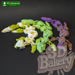 Articulated Lotus Dragon [STL File Download] - Image 5