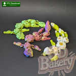 Articulated Lotus Dragon [STL File Download] - Image 6