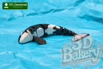 Articulated Flexi Orca Whale 3D Model - Dive into Creativity with This Poseable, Print-Ready Sea Creature! Perfect for Makers & Collectors! [STL File Download] - Image 5