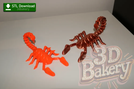 Articulated Scorpion [STL File Download]