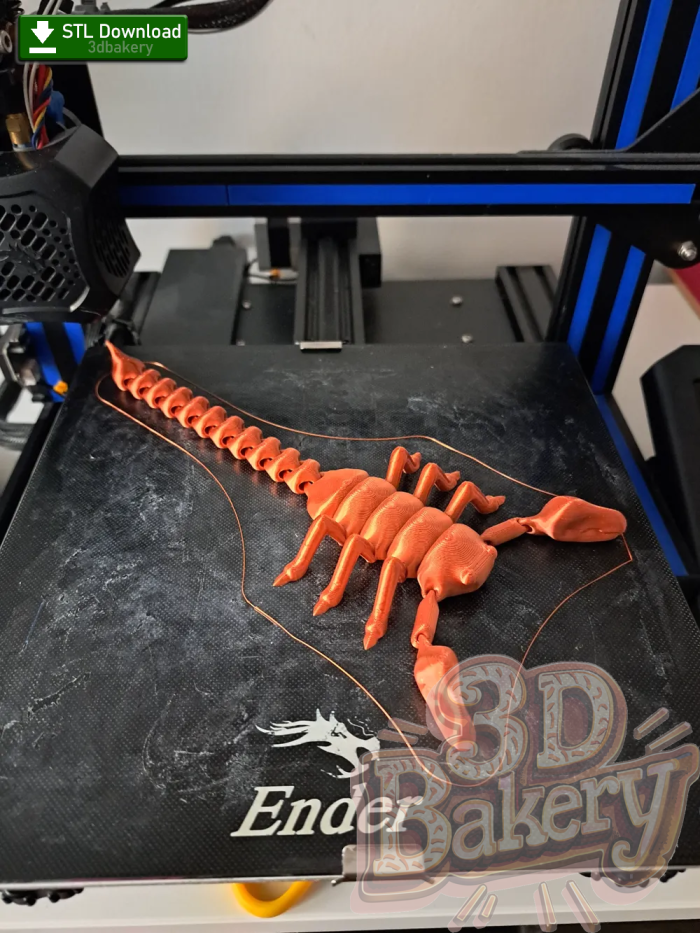 Articulated Scorpion [STL File Download] - Image 2