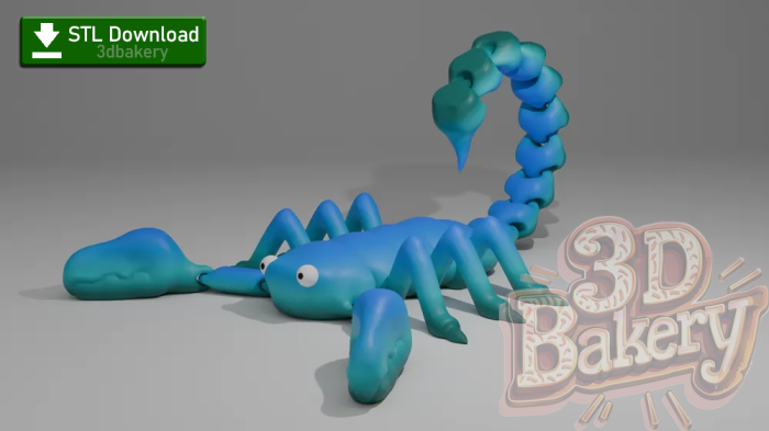 Articulated Scorpion [STL File Download] - Image 4