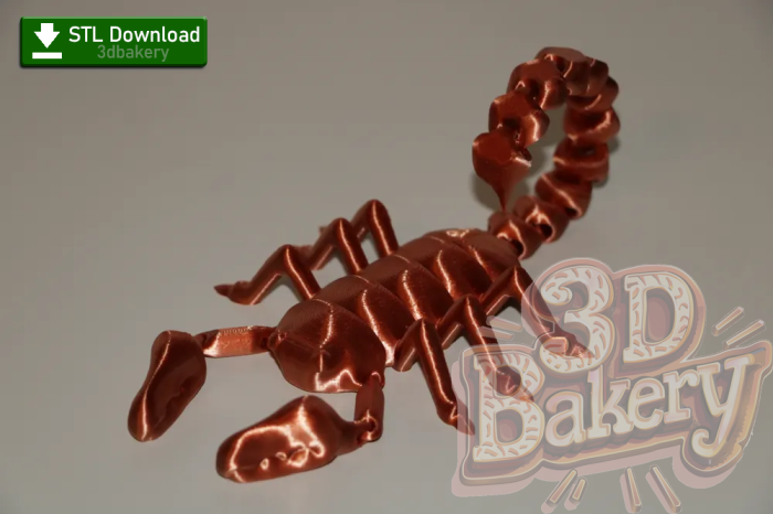 Articulated Scorpion [STL File Download] - Image 6