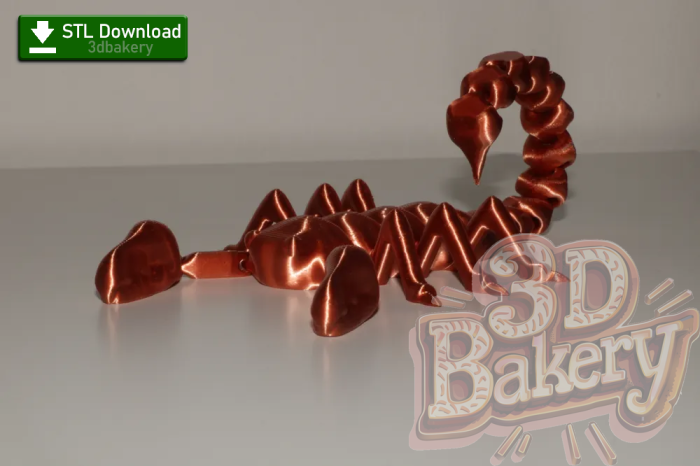 Articulated Scorpion [STL File Download] - Image 7