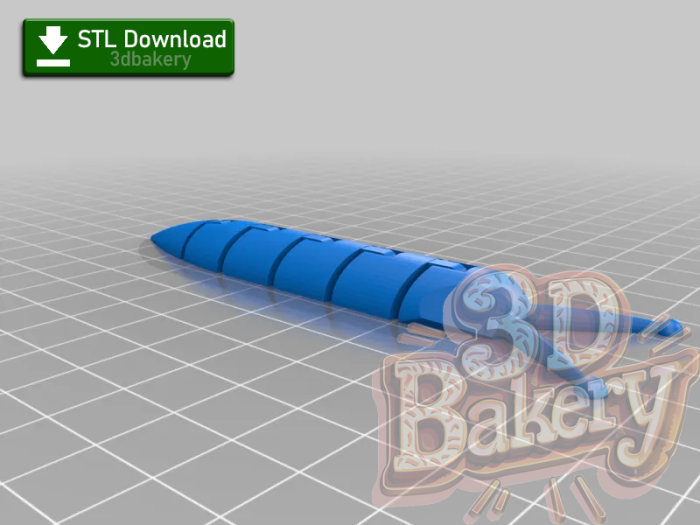 Articulated Slug [STL File Download] - Image 2