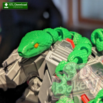 Articulated Snake [STL File Download] - Image 4