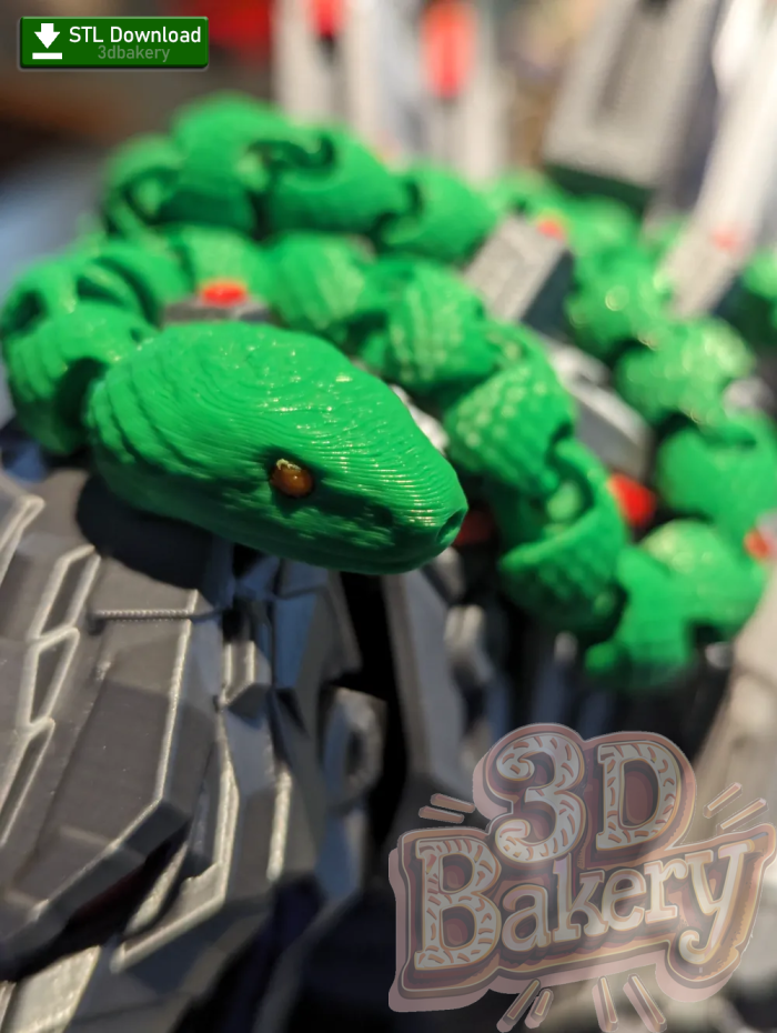 Articulated Snake [STL File Download] - Image 5