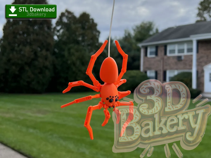 Articulated Spider [STL File Download] - Image 2