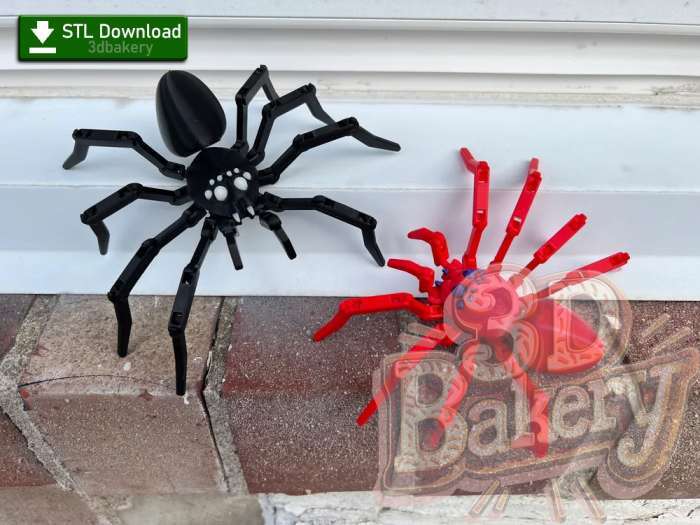 Articulated Spider [STL File Download] - Image 3