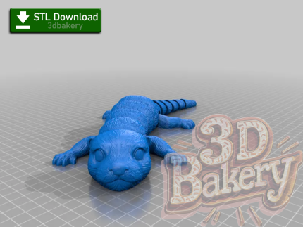 Cute Articulated Otter [STL File Download]