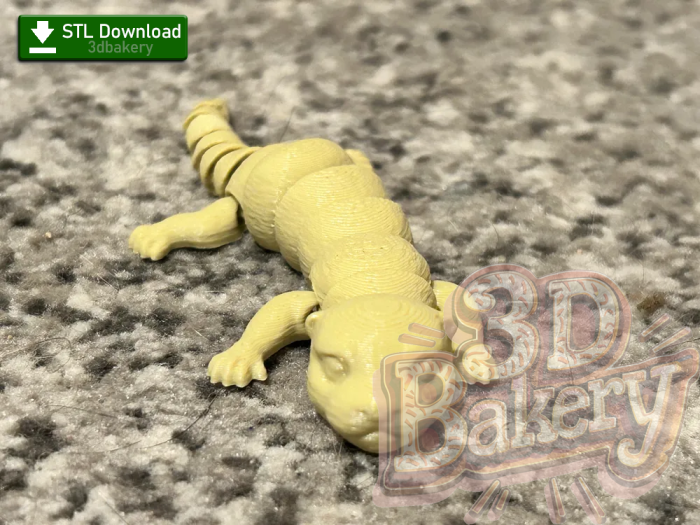 Cute Articulated Otter [STL File Download] - Image 2